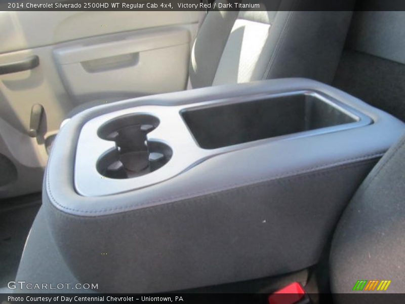 Victory Red / Dark Titanium 2014 Chevrolet Silverado 2500HD WT Regular Cab 4x4