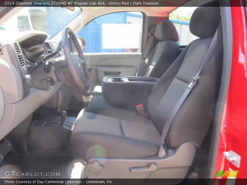 Victory Red / Dark Titanium 2014 Chevrolet Silverado 2500HD WT Regular Cab 4x4
