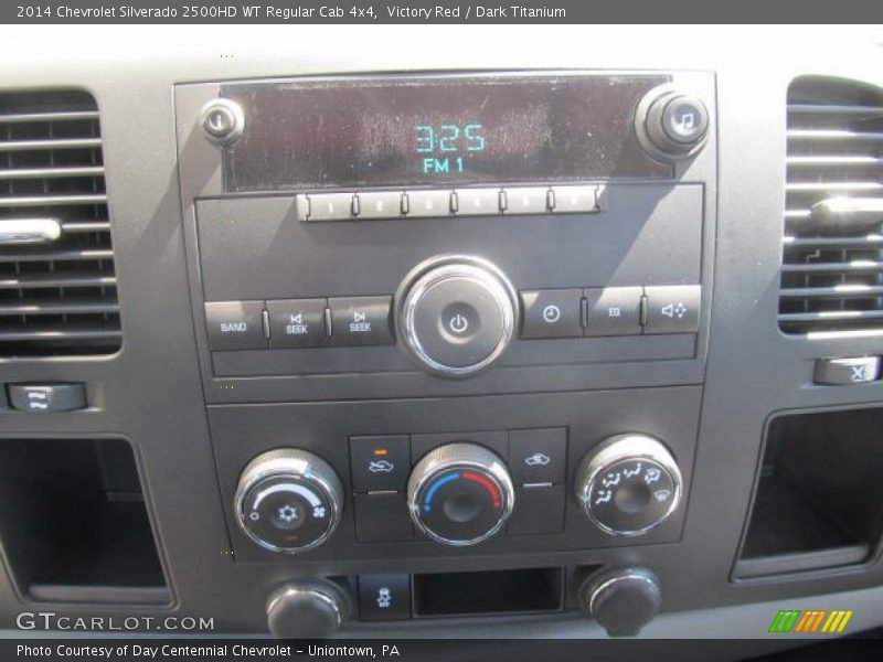 Victory Red / Dark Titanium 2014 Chevrolet Silverado 2500HD WT Regular Cab 4x4