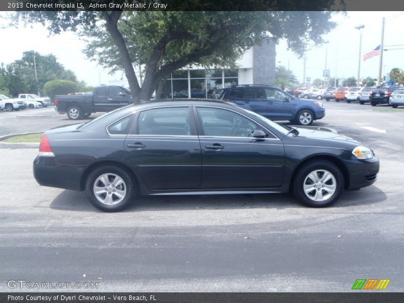 Ashen Gray Metallic / Gray 2013 Chevrolet Impala LS