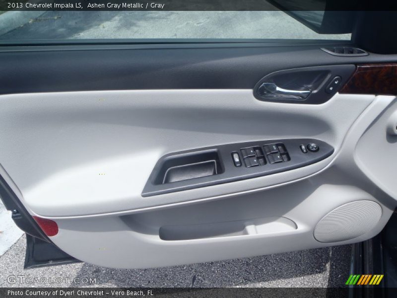 Ashen Gray Metallic / Gray 2013 Chevrolet Impala LS