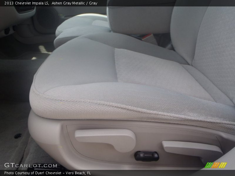 Ashen Gray Metallic / Gray 2013 Chevrolet Impala LS