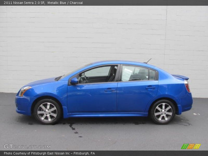 Metallic Blue / Charcoal 2011 Nissan Sentra 2.0 SR