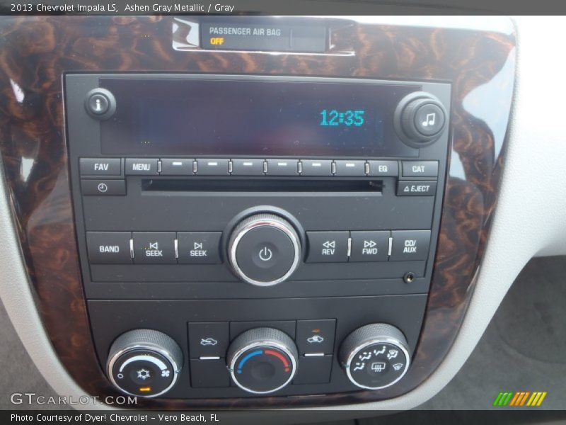 Ashen Gray Metallic / Gray 2013 Chevrolet Impala LS