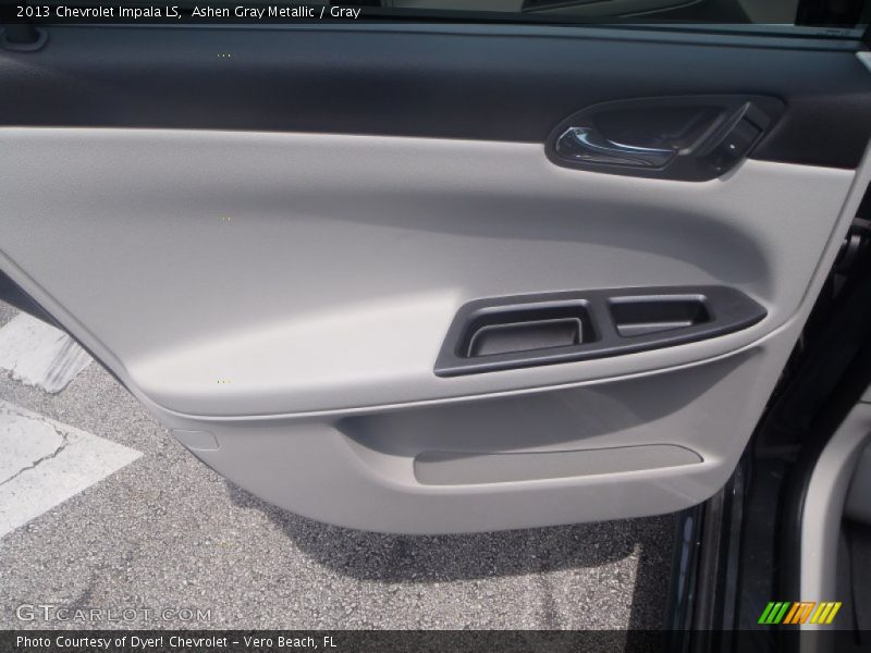 Ashen Gray Metallic / Gray 2013 Chevrolet Impala LS