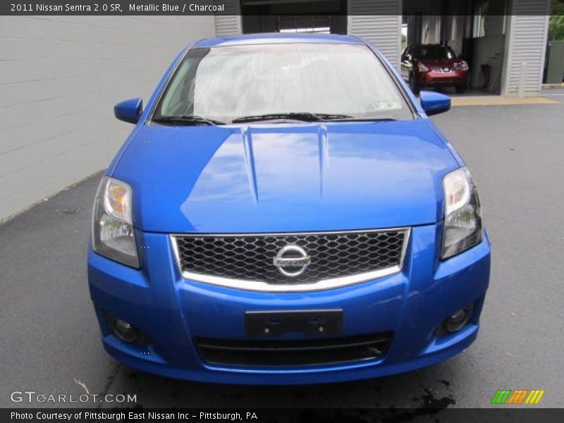 Metallic Blue / Charcoal 2011 Nissan Sentra 2.0 SR