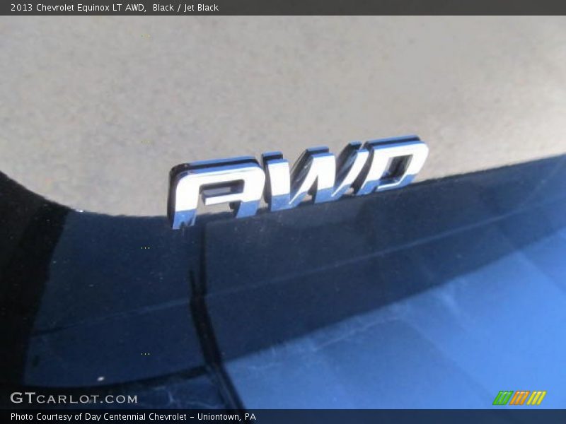 Black / Jet Black 2013 Chevrolet Equinox LT AWD