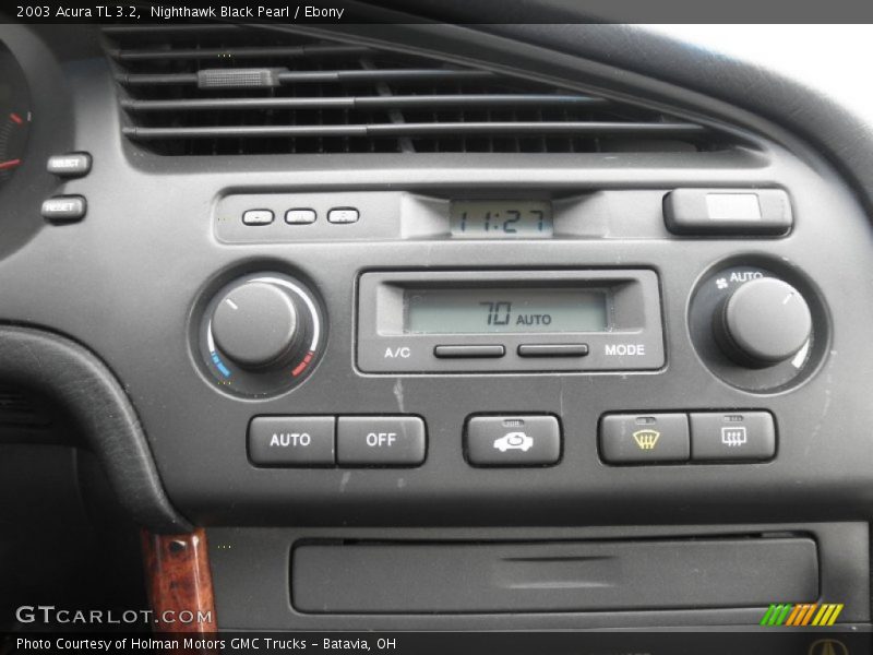 Nighthawk Black Pearl / Ebony 2003 Acura TL 3.2
