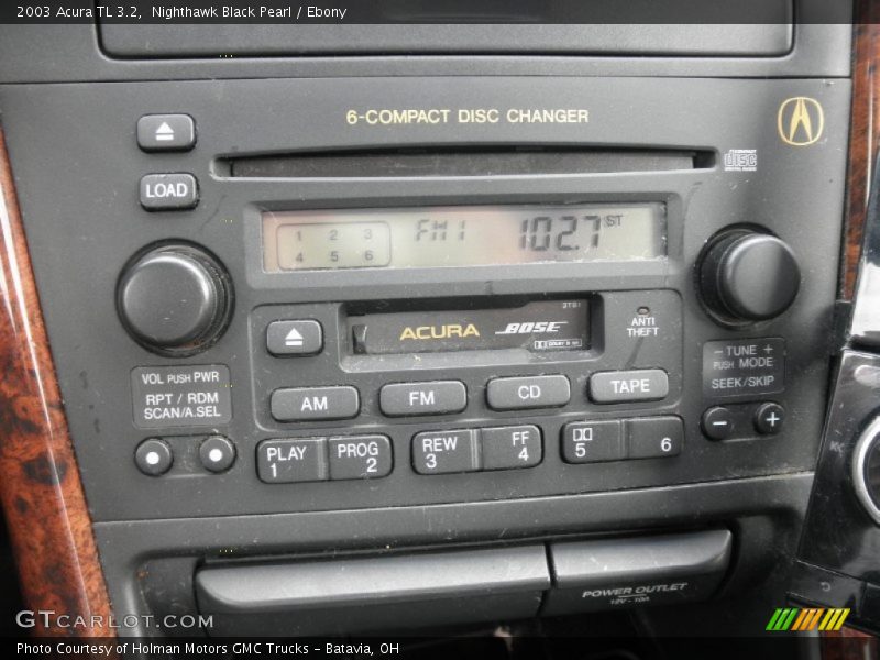 Nighthawk Black Pearl / Ebony 2003 Acura TL 3.2