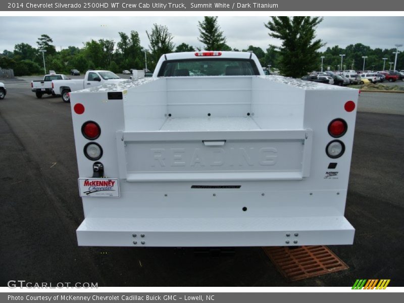 Summit White / Dark Titanium 2014 Chevrolet Silverado 2500HD WT Crew Cab Utlity Truck