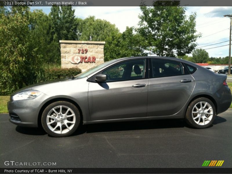 Tungsten Metallic / Black 2013 Dodge Dart SXT