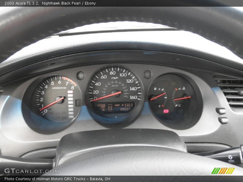 Nighthawk Black Pearl / Ebony 2003 Acura TL 3.2