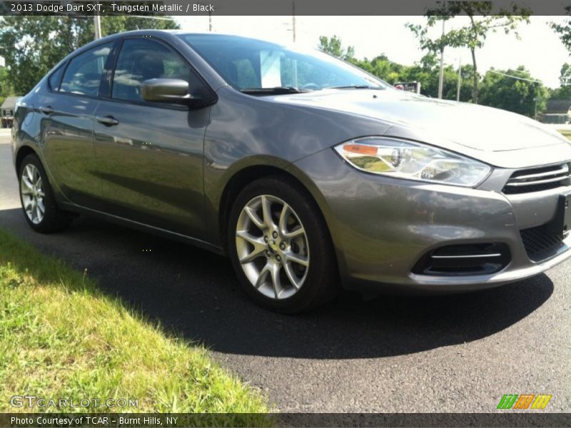 Tungsten Metallic / Black 2013 Dodge Dart SXT