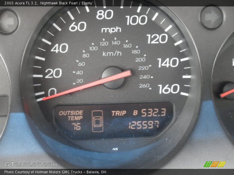 Nighthawk Black Pearl / Ebony 2003 Acura TL 3.2