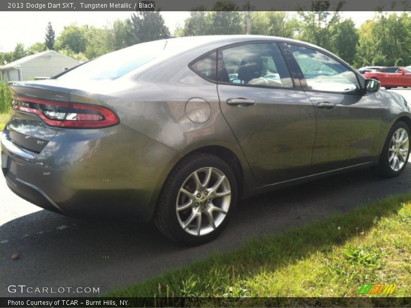 Tungsten Metallic / Black 2013 Dodge Dart SXT