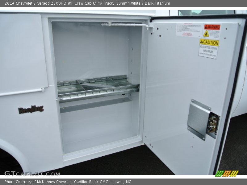 Summit White / Dark Titanium 2014 Chevrolet Silverado 2500HD WT Crew Cab Utlity Truck