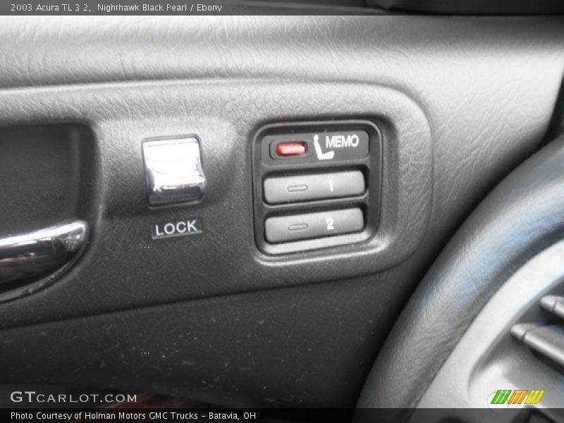 Nighthawk Black Pearl / Ebony 2003 Acura TL 3.2