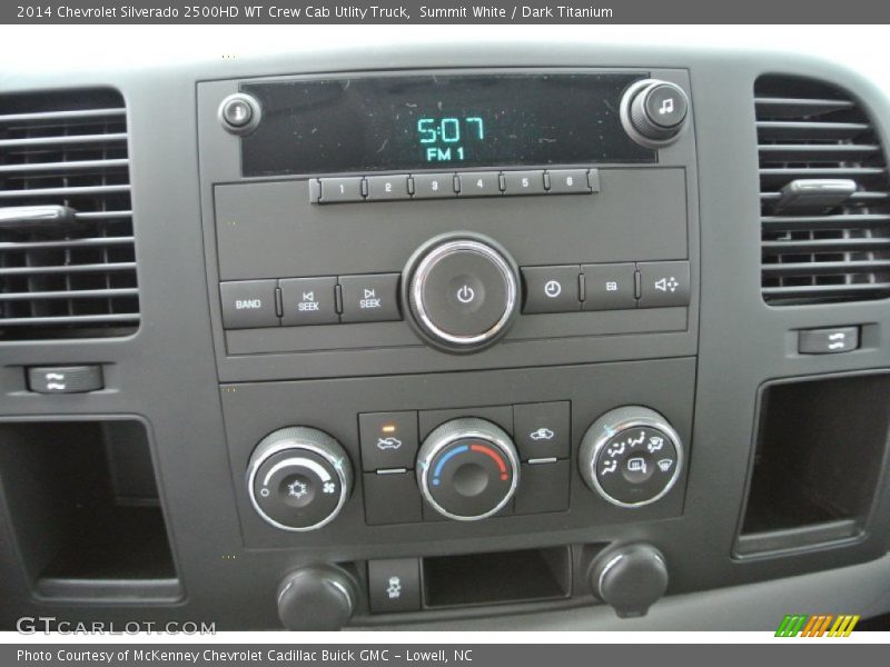 Summit White / Dark Titanium 2014 Chevrolet Silverado 2500HD WT Crew Cab Utlity Truck