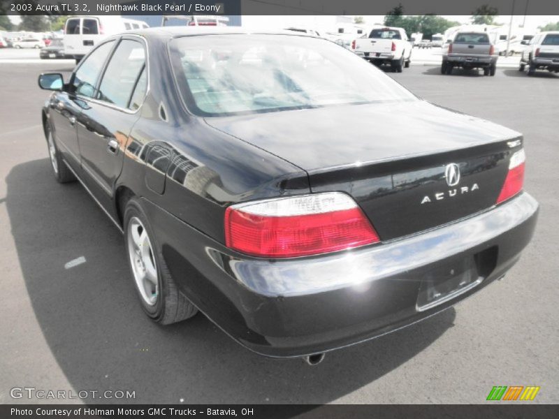 Nighthawk Black Pearl / Ebony 2003 Acura TL 3.2