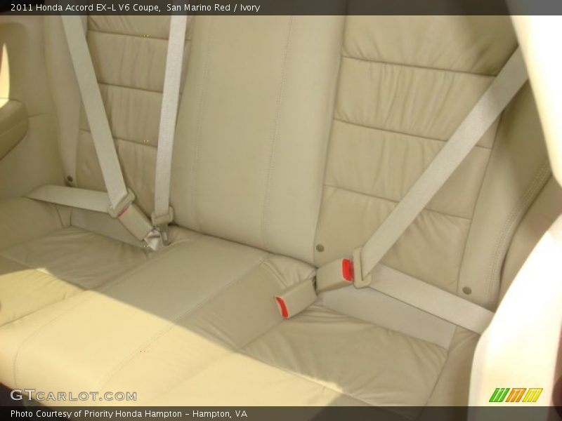 San Marino Red / Ivory 2011 Honda Accord EX-L V6 Coupe