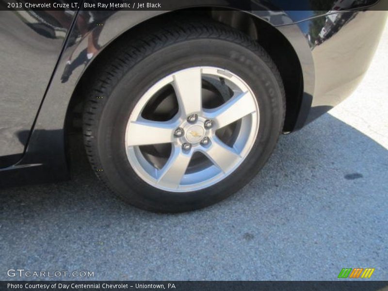 Blue Ray Metallic / Jet Black 2013 Chevrolet Cruze LT