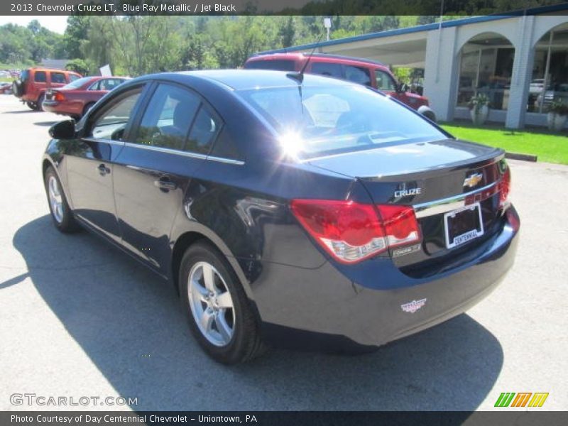 Blue Ray Metallic / Jet Black 2013 Chevrolet Cruze LT