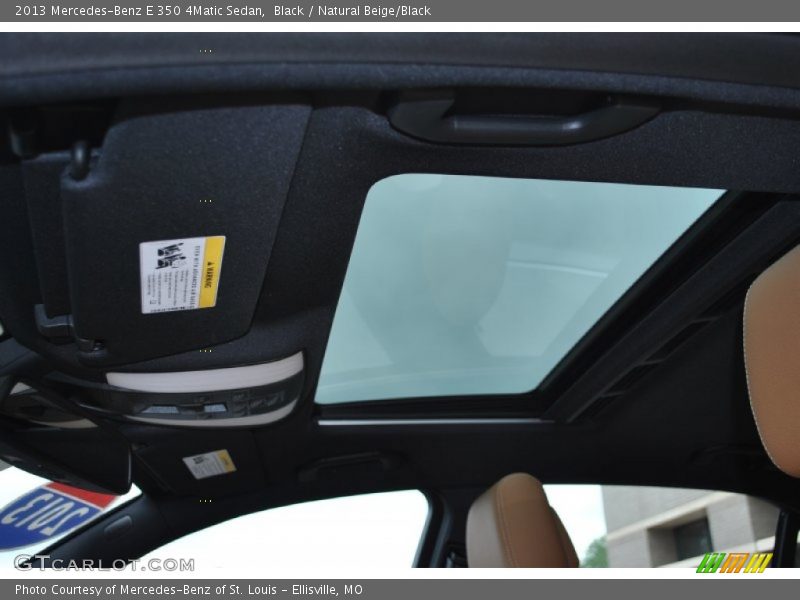 Black / Natural Beige/Black 2013 Mercedes-Benz E 350 4Matic Sedan