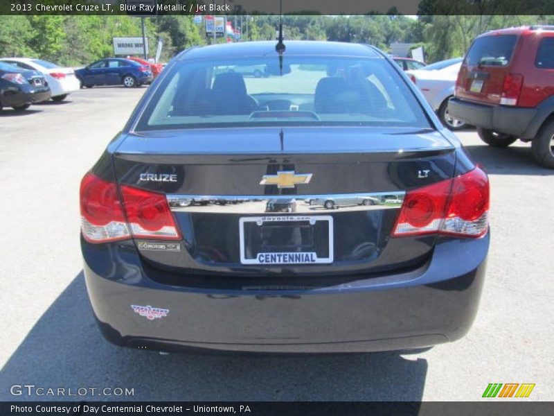 Blue Ray Metallic / Jet Black 2013 Chevrolet Cruze LT