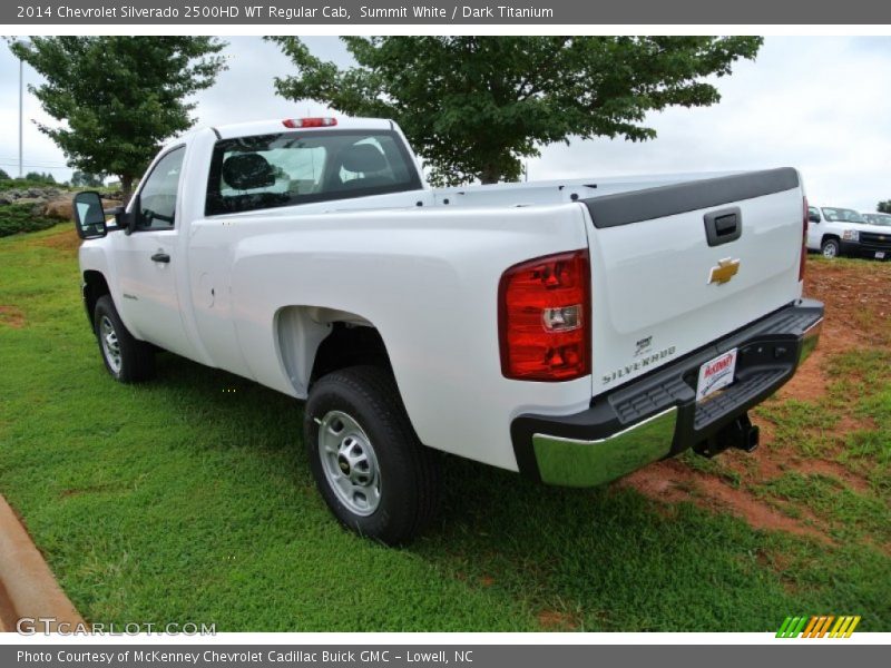 Summit White / Dark Titanium 2014 Chevrolet Silverado 2500HD WT Regular Cab