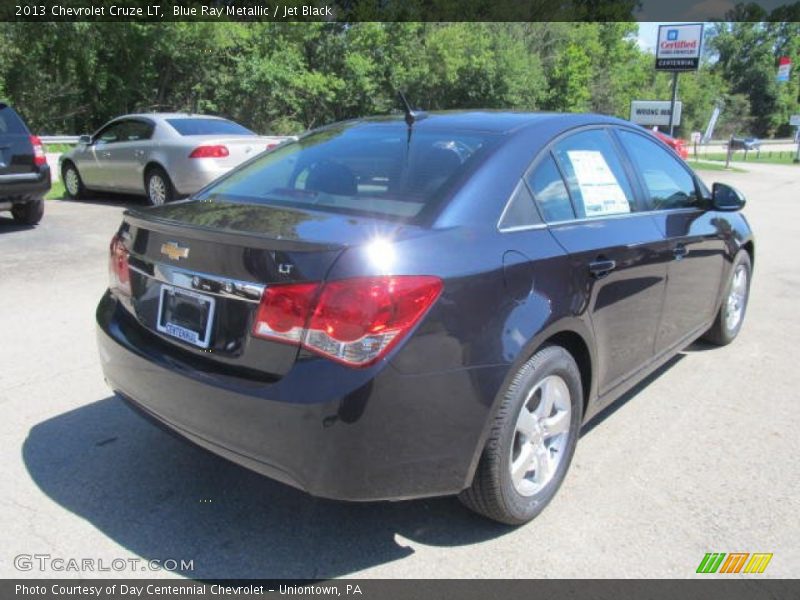 Blue Ray Metallic / Jet Black 2013 Chevrolet Cruze LT