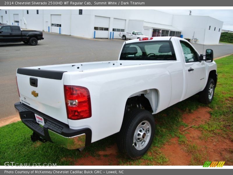 Summit White / Dark Titanium 2014 Chevrolet Silverado 2500HD WT Regular Cab