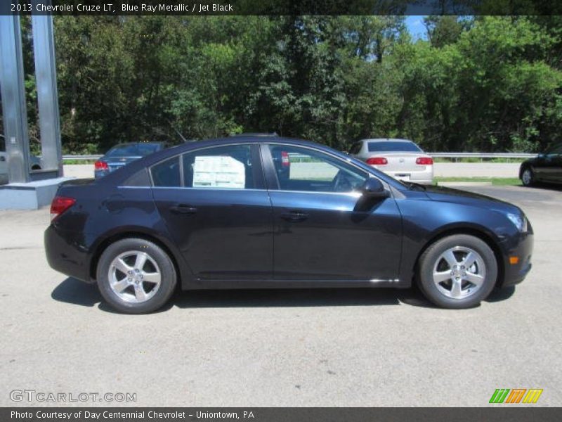 Blue Ray Metallic / Jet Black 2013 Chevrolet Cruze LT