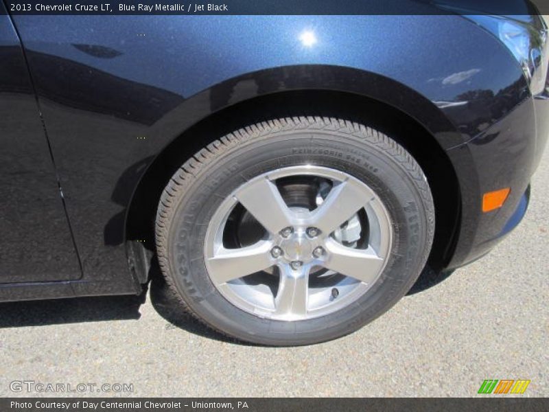 Blue Ray Metallic / Jet Black 2013 Chevrolet Cruze LT
