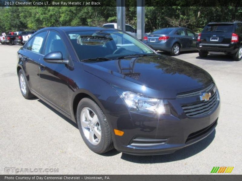 Blue Ray Metallic / Jet Black 2013 Chevrolet Cruze LT