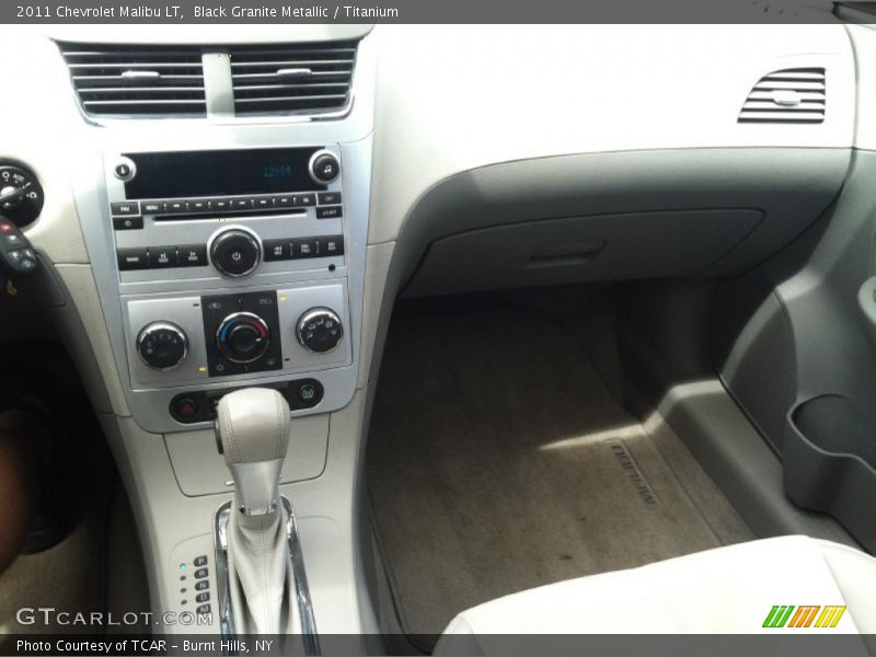 Black Granite Metallic / Titanium 2011 Chevrolet Malibu LT