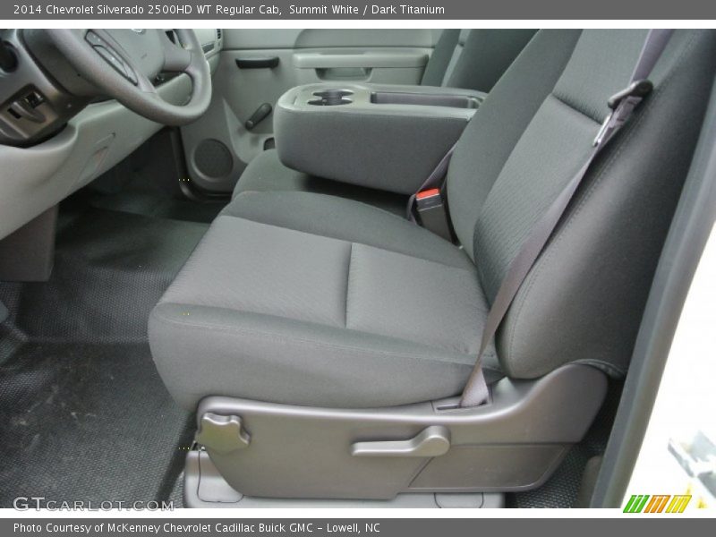 Summit White / Dark Titanium 2014 Chevrolet Silverado 2500HD WT Regular Cab