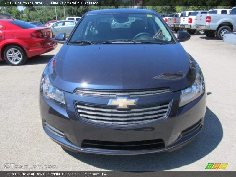 Blue Ray Metallic / Jet Black 2013 Chevrolet Cruze LT
