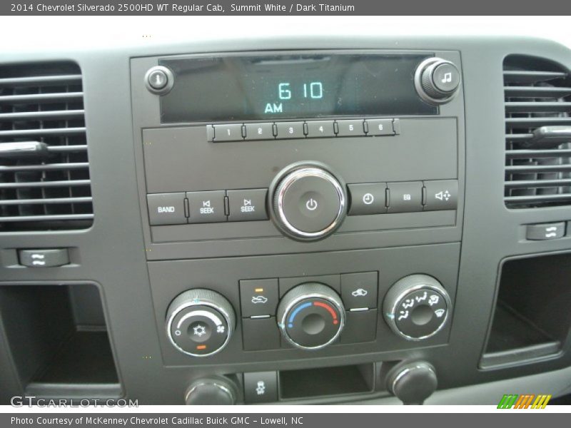 Summit White / Dark Titanium 2014 Chevrolet Silverado 2500HD WT Regular Cab