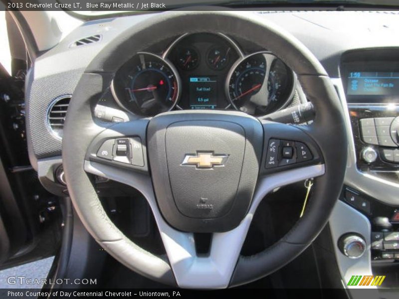 Blue Ray Metallic / Jet Black 2013 Chevrolet Cruze LT