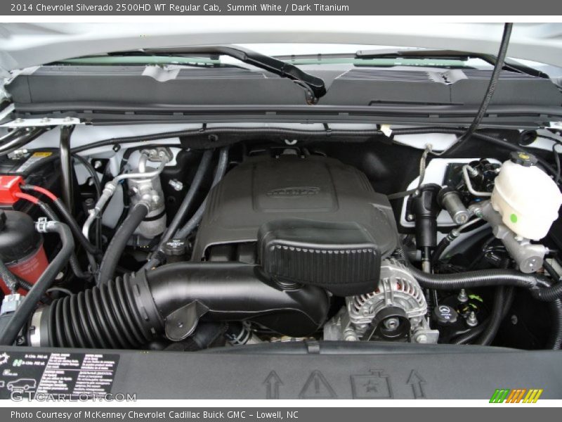 Summit White / Dark Titanium 2014 Chevrolet Silverado 2500HD WT Regular Cab