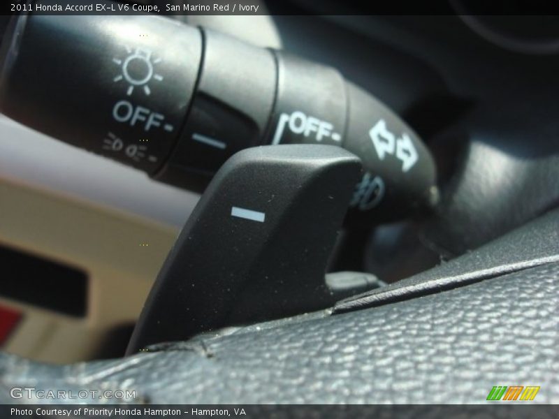 San Marino Red / Ivory 2011 Honda Accord EX-L V6 Coupe