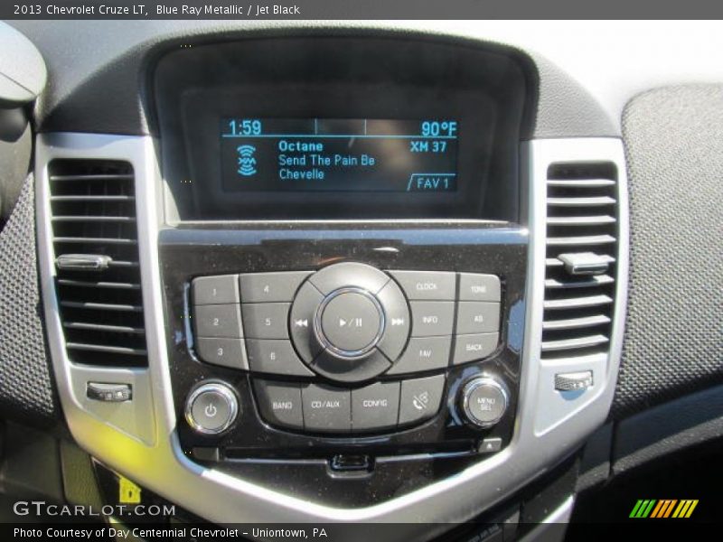 Blue Ray Metallic / Jet Black 2013 Chevrolet Cruze LT