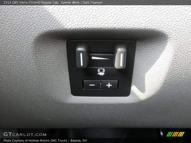 Summit White / Dark Titanium 2013 GMC Sierra 2500HD Regular Cab