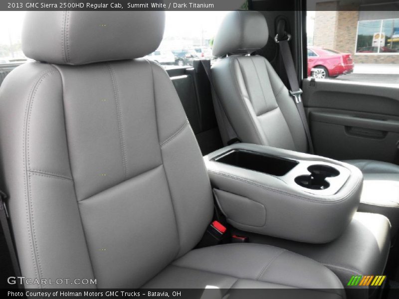 Summit White / Dark Titanium 2013 GMC Sierra 2500HD Regular Cab