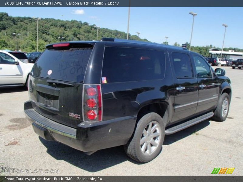 Carbon Black Metallic / Ebony 2009 GMC Yukon XL Denali AWD