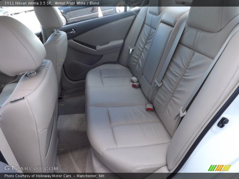 Winter Frost White / Blond 2011 Nissan Altima 3.5 SR