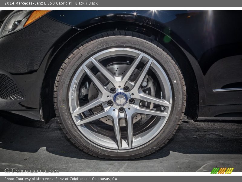 Black / Black 2014 Mercedes-Benz E 350 Cabriolet