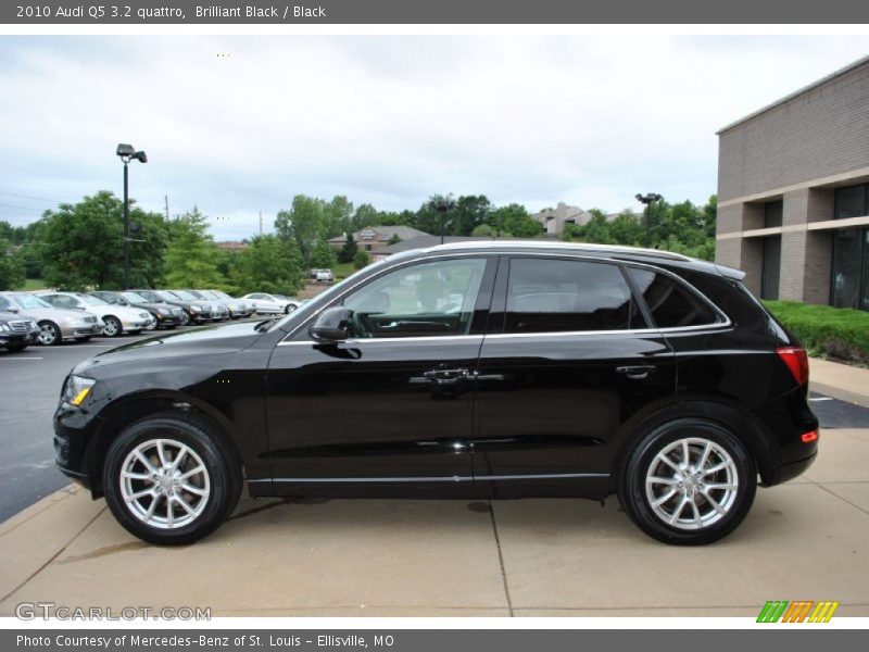 Brilliant Black / Black 2010 Audi Q5 3.2 quattro