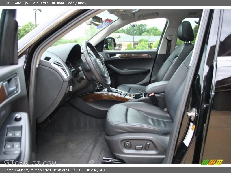 Brilliant Black / Black 2010 Audi Q5 3.2 quattro