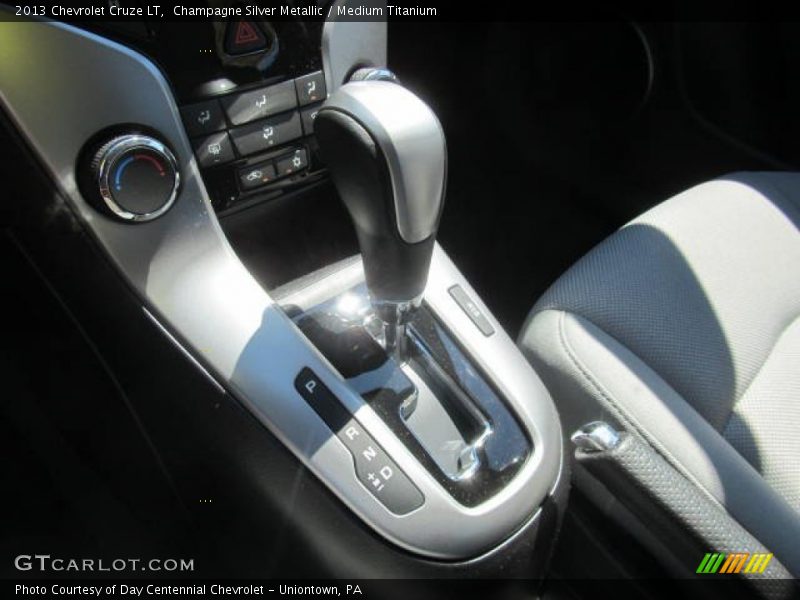 Champagne Silver Metallic / Medium Titanium 2013 Chevrolet Cruze LT